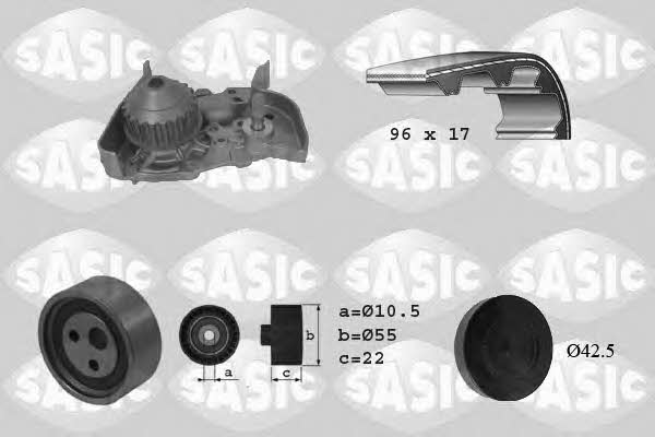 Sasic 3904023 Ремінь ГРМ, комплект з водяним насосом 3904023: Купити в Україні - Добра ціна на EXIST.UA!