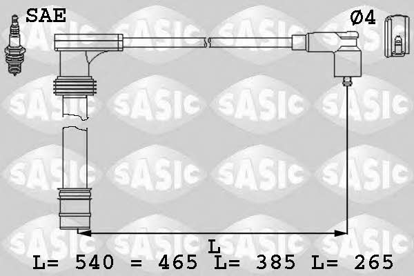 Sasic 9286009 Дроти високовольтні, комплект 9286009: Приваблива ціна - Купити в Україні на EXIST.UA!