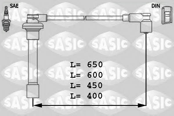 Sasic 9286010 Дроти високовольтні, комплект 9286010: Купити в Україні - Добра ціна на EXIST.UA!