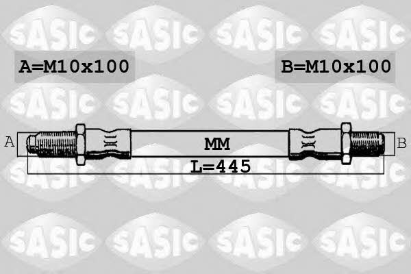 Sasic SBH6333 Гальмівний шланг SBH6333: Купити в Україні - Добра ціна на EXIST.UA!