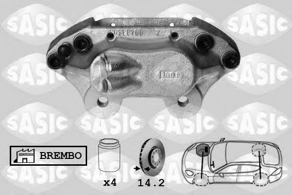 SCA6071 Sasic Тормозной суппорт передний правый