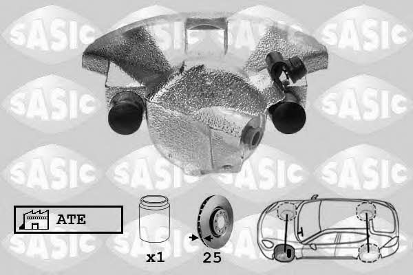 Sasic SCA6184 Супорт гальмівний передній лівий SCA6184: Купити в Україні - Добра ціна на EXIST.UA!