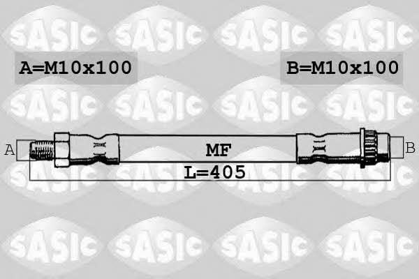 6604025 Sasic Тормозной шланг