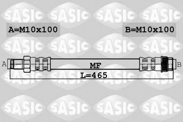 6600046 Sasic Тормозной шланг