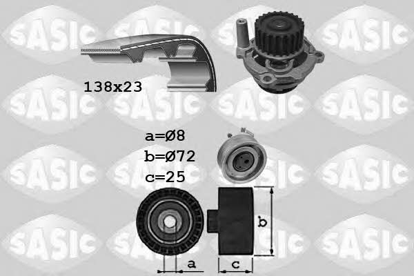 Sasic 3906070 Ремінь ГРМ, комплект з водяним насосом 3906070: Купити в Україні - Добра ціна на EXIST.UA!