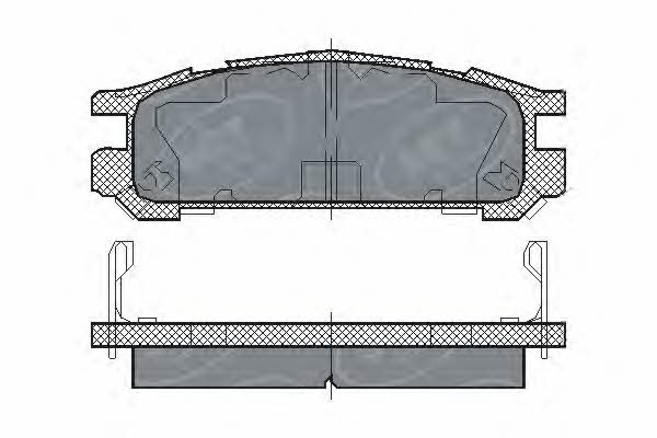 SCT SP 211 PR Гальмівні колодки, комплект SP211PR: Купити в Україні - Добра ціна на EXIST.UA!