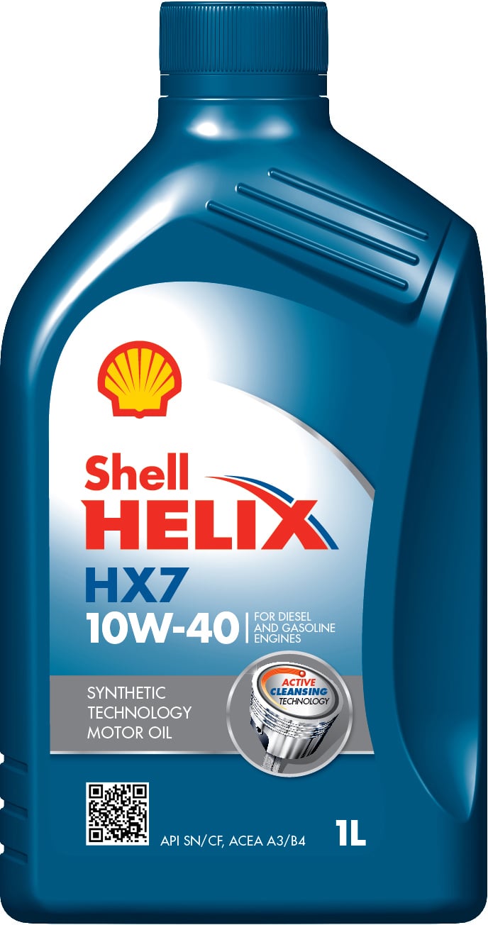 Моторна олива Shell Helix HX7 10W-40, 1л Shell 550021881
