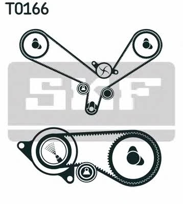 VKMA01151 SKF Комплект зубчастих ременів