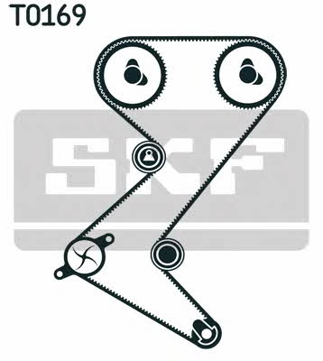 SKF VKMC 03260 Ремень ГРМ, комплект с водяным насосом VKMC03260: Купить в Украине - Отличная цена на EXIST.UA! VKMC03260 SKF Ремень ГРМ, комплект с водяным насосом