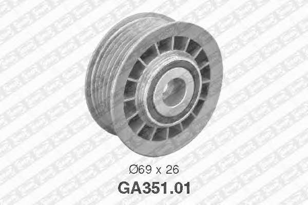 SNR GA351.01 Ролик натяжний ременя поліклинового (приводного) GA35101: Купити в Україні - Добра ціна на EXIST.UA!