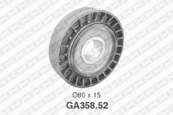 SNR GA35852 Ролик натяжний ременя поліклинового (приводного) GA35852: Купити в Україні - Добра ціна на EXIST.UA!