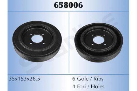 RS658006 StarLine Шкив коленчатого вала
