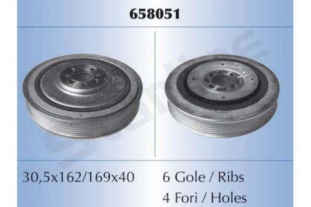 StarLine RS 658051 Шків колінчатого валу RS658051: Купити в Україні - Добра ціна на EXIST.UA!