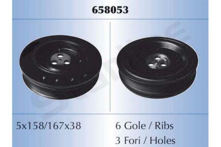 StarLine RS 658053 Шків колінчатого валу RS658053: Купити в Україні - Добра ціна на EXIST.UA!