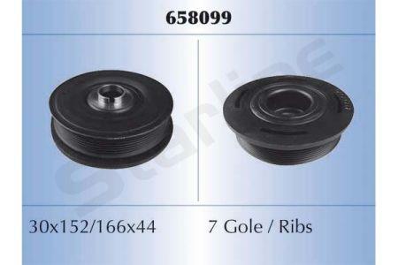 StarLine RS 658099 Шків колінчатого валу RS658099: Купити в Україні - Добра ціна на EXIST.UA!