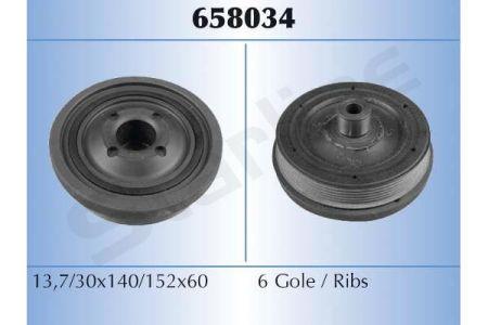 RS658034 StarLine Шкив коленчатого вала