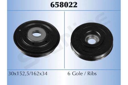 RS658022 StarLine Шкив коленчатого вала