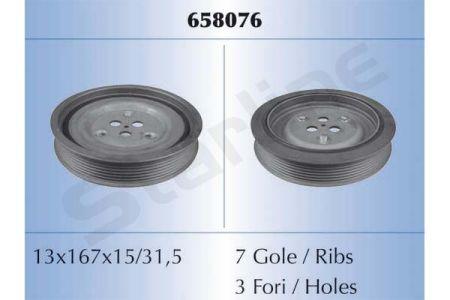 RS658076 StarLine Шкив коленчатого вала