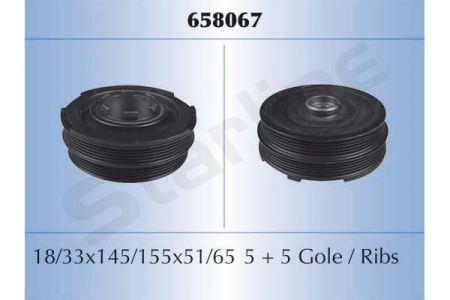 StarLine RS 658067 Шкив коленчатого вала RS658067: Отличная цена - Купить в Украине на EXIST.UA! RS658067 StarLine Шкив коленчатого вала