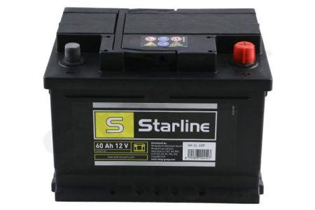 Акумулятор Starline 12В 60Аг 540А(EN) R+ StarLine BA SL 60P