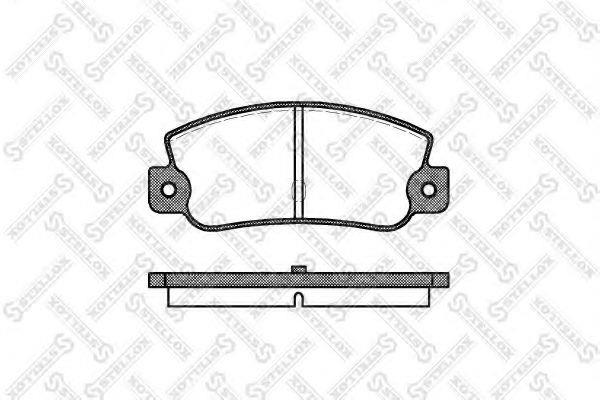 036030SX Stellox Тормозные колодки дисковые, комплект