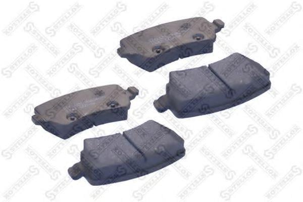 1247000SX Stellox Гальмівні колодки, комплект