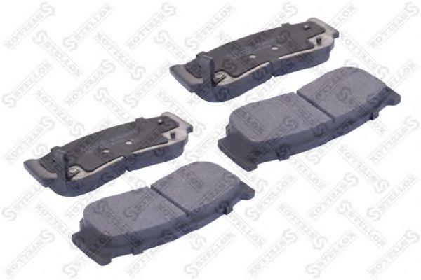 000001BSX Stellox Тормозные колодки дисковые, комплект