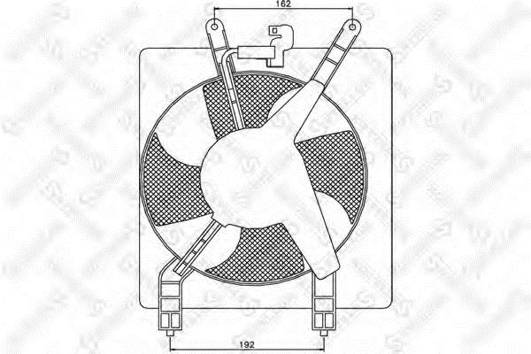 Stellox 29-99357-SX Вентилятор радіатора охолодження 2999357SX: Купити в Україні - Добра ціна на EXIST.UA!