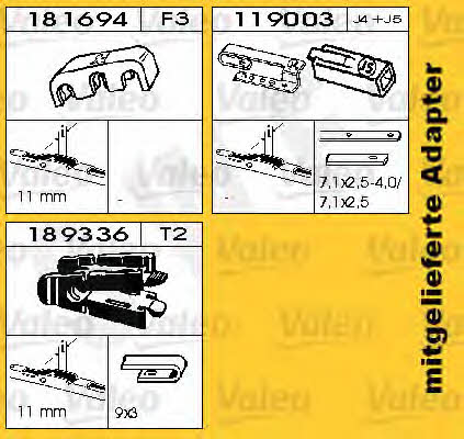 SWF 116107 Щітка склоочисника SWF Das Original 430 мм (17") 116107: Купити в Україні - Добра ціна на EXIST.UA!