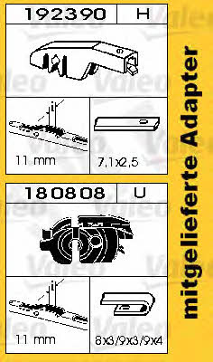 SWF 116108 Щітка склоочисника SWF Das Original 400 мм (16") 116108: Купити в Україні - Добра ціна на EXIST.UA!
