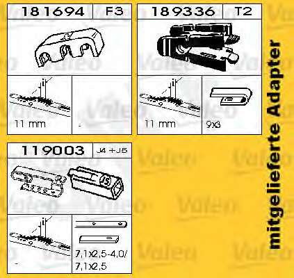 SWF 116132 Щітка склоочисника SWF Das Original 480 мм (19") 116132: Купити в Україні - Добра ціна на EXIST.UA!