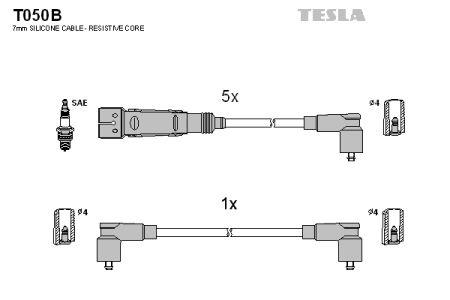 Tesla T050B Дроти високовольтні, комплект T050B: Купити в Україні - Добра ціна на EXIST.UA!