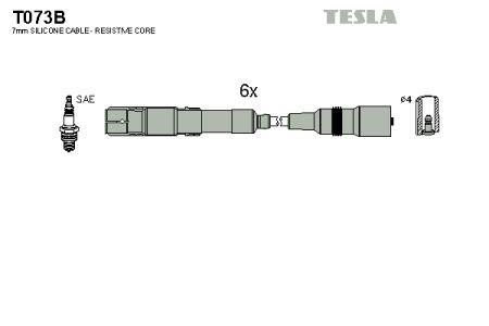 Tesla T073B Дроти високовольтні, комплект T073B: Купити в Україні - Добра ціна на EXIST.UA!