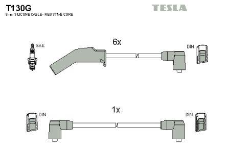 Tesla T130G Дроти високовольтні, комплект T130G: Купити в Україні - Добра ціна на EXIST.UA!