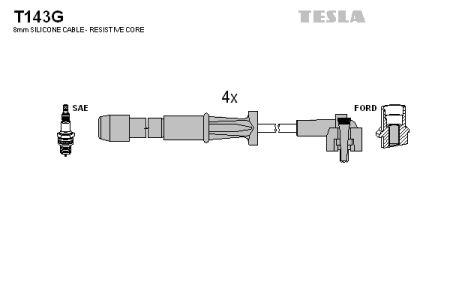 Tesla T143G Дроти високовольтні, комплект T143G: Приваблива ціна - Купити в Україні на EXIST.UA!