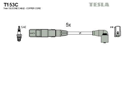 Tesla T153C Дроти високовольтні, комплект T153C: Купити в Україні - Добра ціна на EXIST.UA!