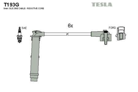Tesla T193G Дроти високовольтні, комплект T193G: Купити в Україні - Добра ціна на EXIST.UA!