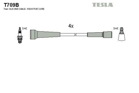 Tesla T709B Дроти високовольтні, комплект T709B: Приваблива ціна - Купити в Україні на EXIST.UA!