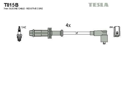 Tesla T815B Дроти високовольтні, комплект T815B: Купити в Україні - Добра ціна на EXIST.UA!
