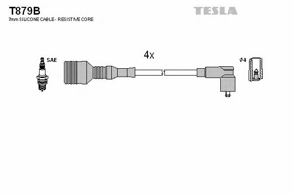 Tesla T879B Дроти високовольтні, комплект T879B: Купити в Україні - Добра ціна на EXIST.UA!