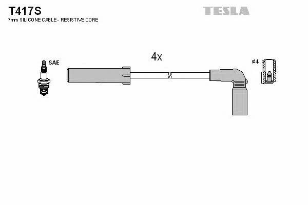 Tesla T417S Дроти високовольтні, комплект T417S: Купити в Україні - Добра ціна на EXIST.UA!