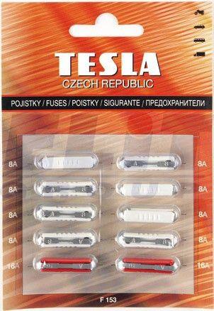 Tesla F153 Набір запобіжників fc (8a-8; 16a-2) F153: Купити в Україні - Добра ціна на EXIST.UA!