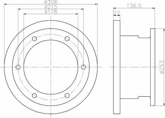 Textar 93127300 Тормозной диск задний невентилируемый 93127300: Отличная цена - Купить в Украине на EXIST.UA! 93127300 Textar Тормозной диск задний невентилируемый