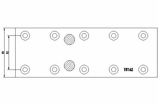 Textar 1516203 Накладки фрикційні гальмівних колодок 1516203: Купити в Україні - Добра ціна на EXIST.UA!