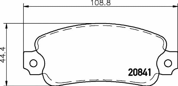 Тормозные колодки дисковые Fiat Tempra S.W. (Фиат Темпра СВ): 2084102 Textar Тормозные колодки дисковые, комплект