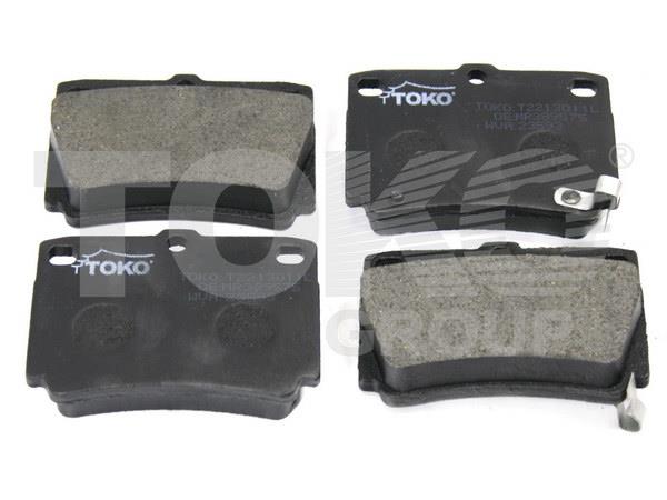 Toko T2213011L Гальмівні колодки задні, комплект T2213011L: Купити в Україні - Добра ціна на EXIST.UA!