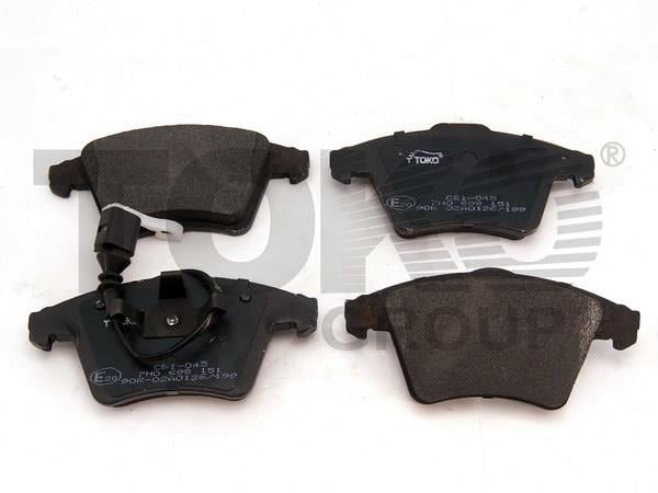 T2152045 Toko Тормозные колодки дисковые передние, комплект