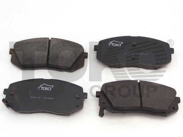 T2104026W Toko Тормозные колодки дисковые передние, комплект