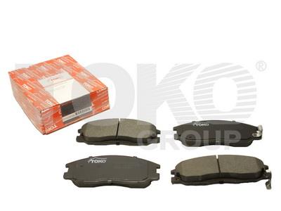 Toko T2103009L Гальмівні колодки передні, комплект T2103009L: Купити в Україні - Добра ціна на EXIST.UA!