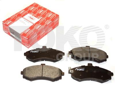 Toko T2103015L Гальмівні колодки передні, комплект T2103015L: Купити в Україні - Добра ціна на EXIST.UA!